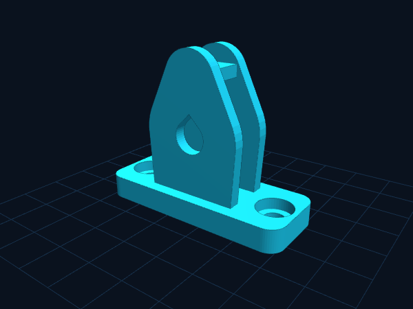 608-Bearing Filament Guide for 2020 Extrusion