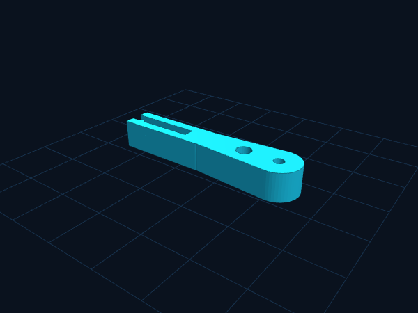 Filament Spool End Clip