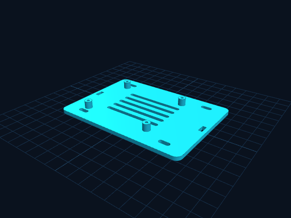 Pi + 2.5" SSD Sandwich Plate