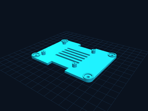 Stackable Pi Cluster Plates